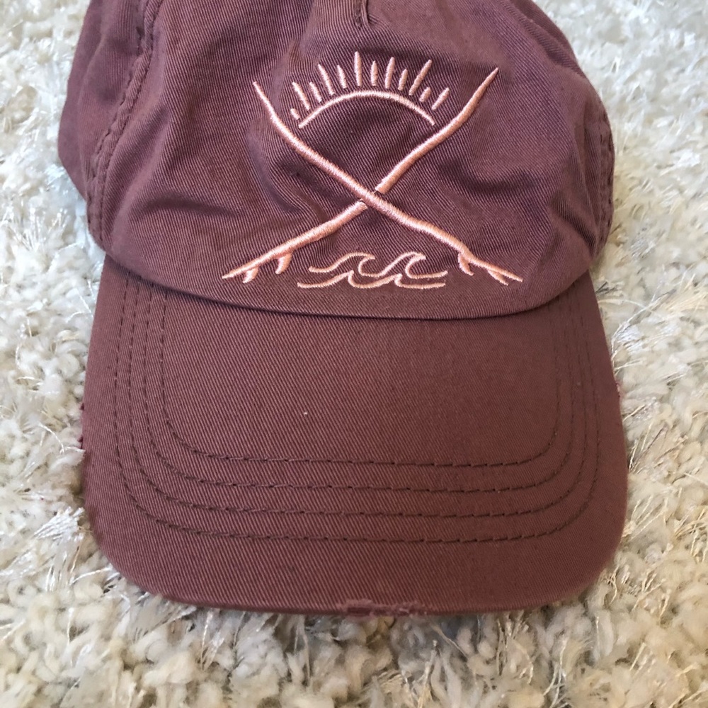 Pink baseball cap